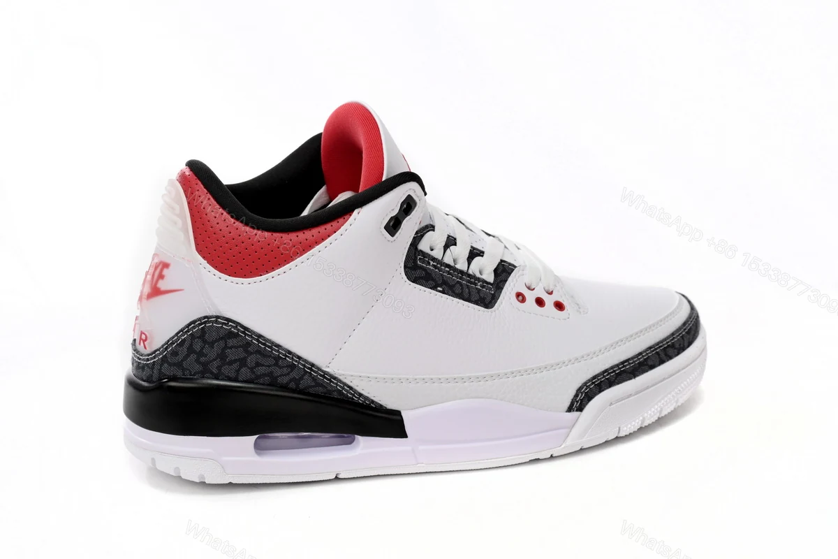 View 9 of Air Jordan 3 SE DNM “Fire Red CZ6431-100