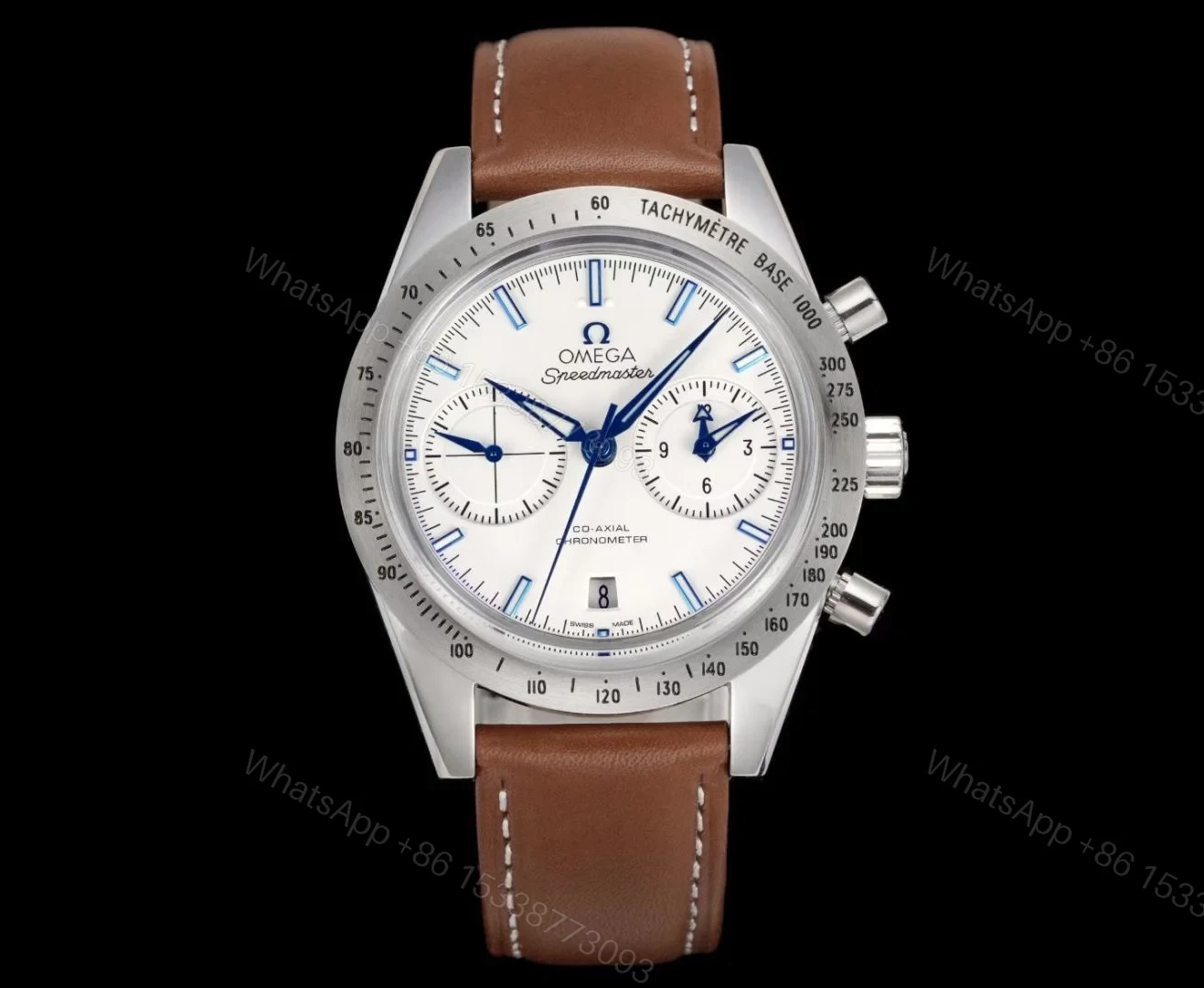 Omega Speedmaster 57 Co-Axial Titanium White Dial 331.92.42.51.04.001 — view 1