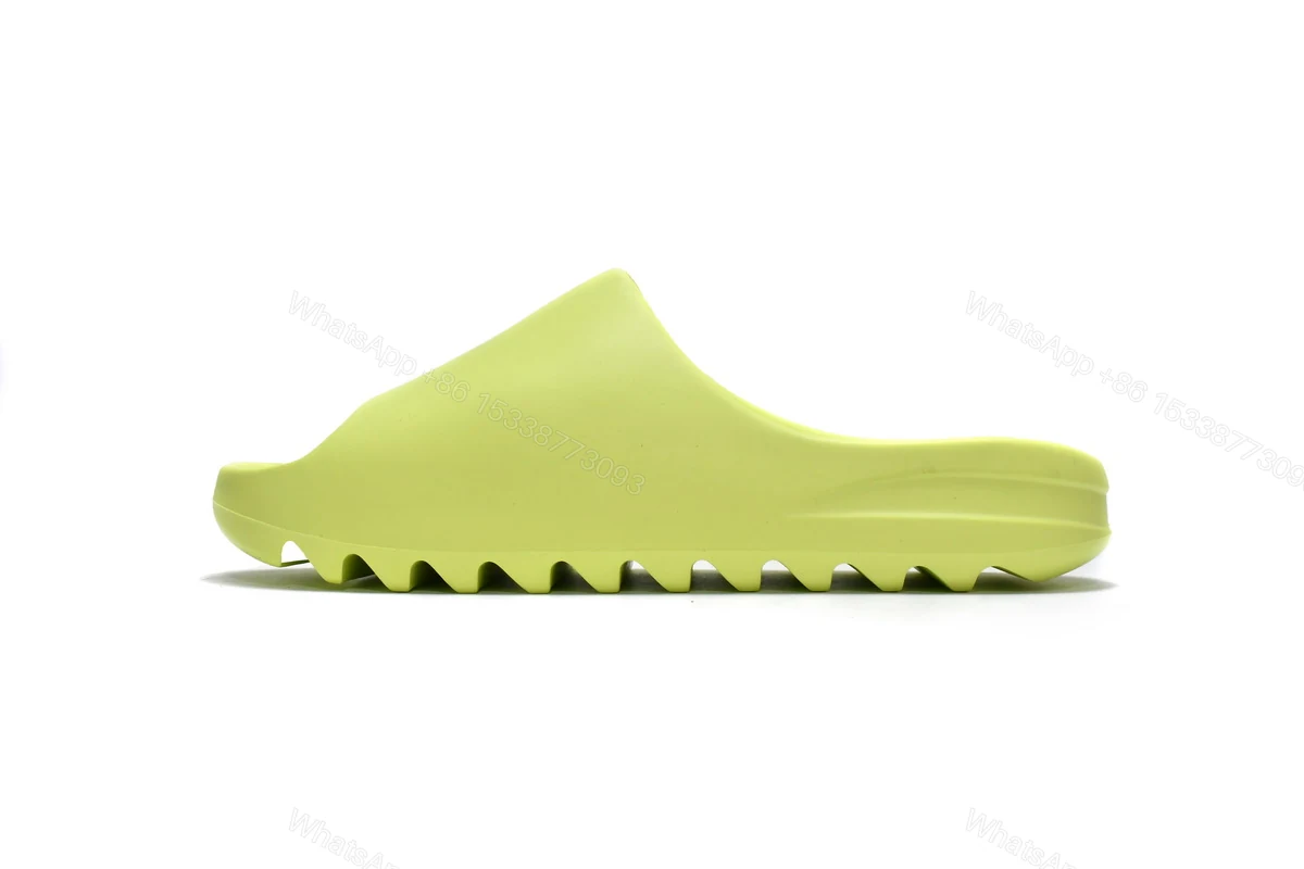 View 7 of adidas Yeezy Slide Reps Fluorescent Green GX6138