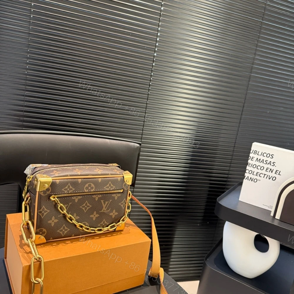 View 2 of Louis Vuitton Mini Soft Trunk Monogram Brown 18Cm