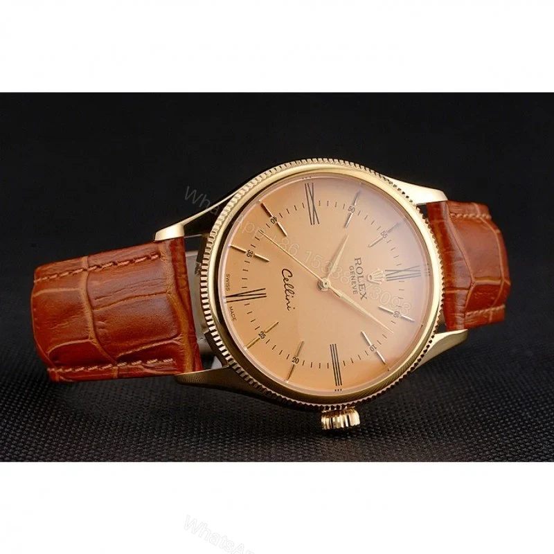 View 5 of Superclone Rolex Cellini Gold Dial REP016798