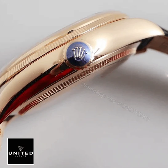 View 8 of Rolex Cellini Moonphase White Dial New 50535-0002 Replica