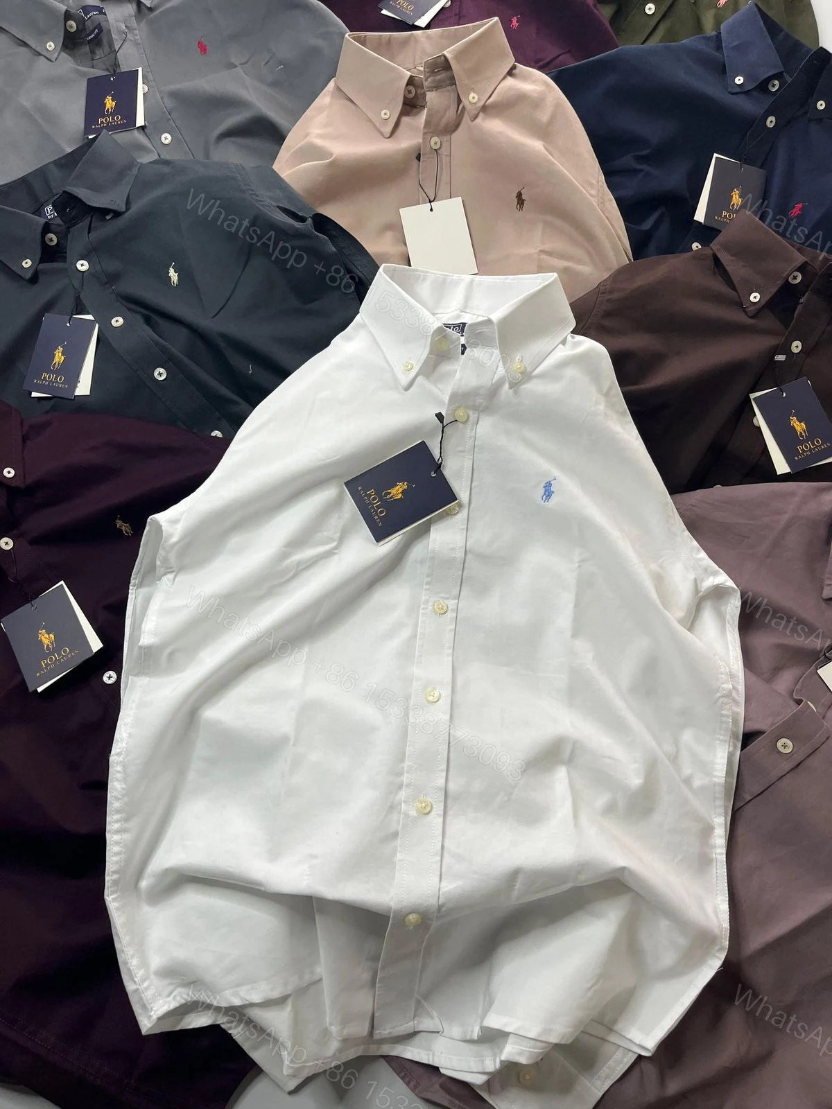 View 5 of FIRST COPY RALPH LAUREN PLAIN SHIRT
