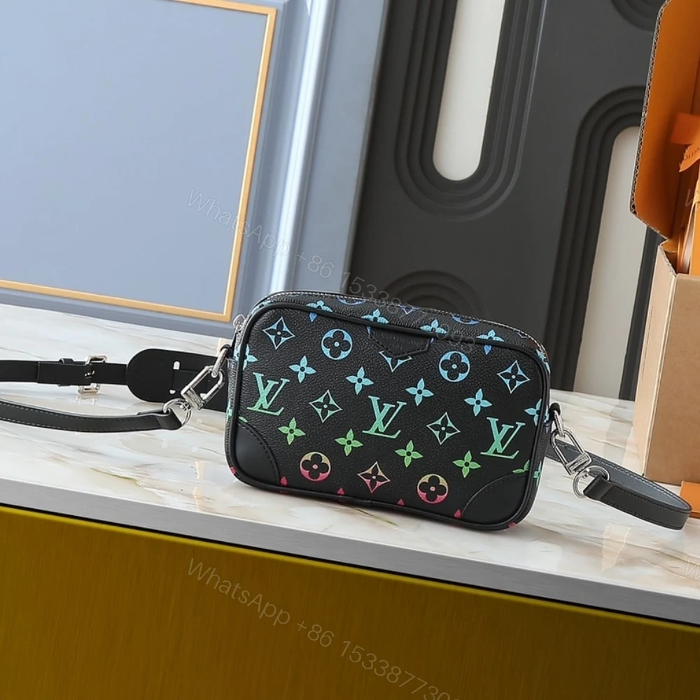 View 2 of LOUIS VUITTON TROCADERO WEARABLE WALLET GRADIENT MONOGRAM BLACK 20CM