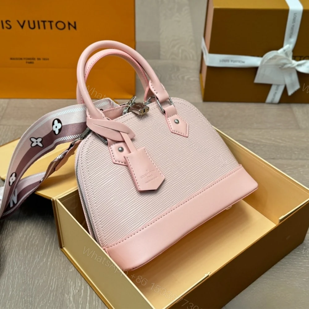 View 2 of Louis Vuitton Epi Alma BB Rose Ballerine 25Cm M41327