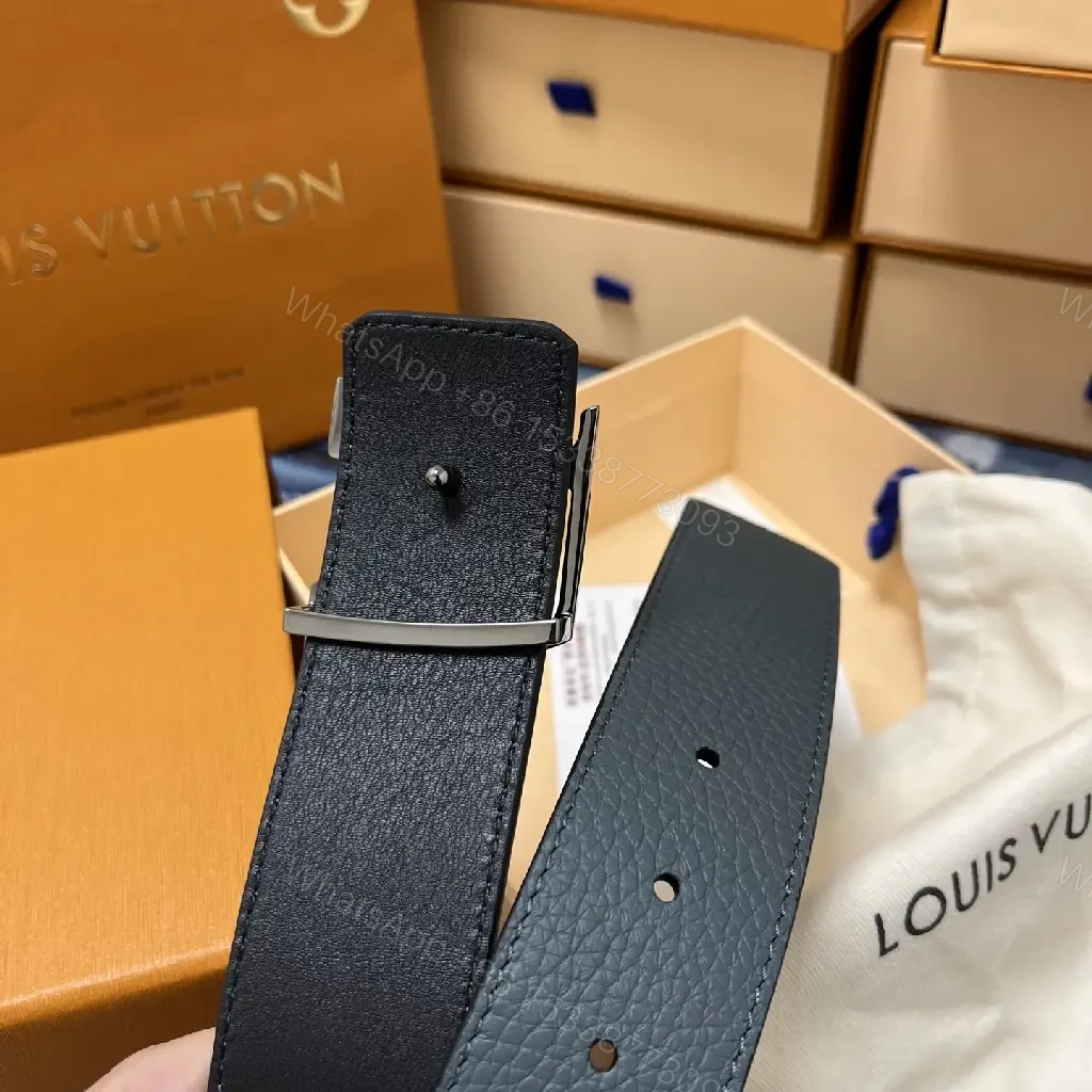 View 9 of Textured Leather Belt with Luxe Buckle – Modern, Versatile Luxury