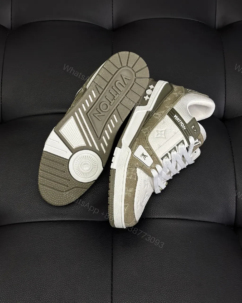 View 5 of Sophisticated Leather High-Tops: Luxury Everyday Sneakers