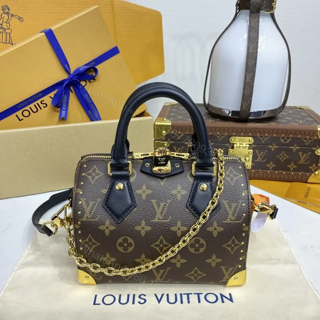 Louis Vuitton Speedy Trunk 20 in Monogram canvas — view 1