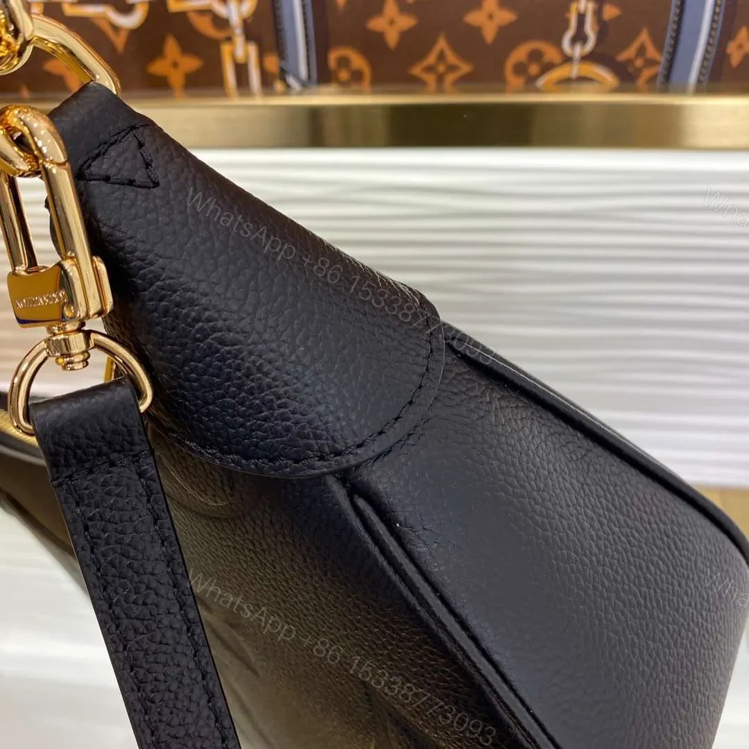 View 6 of Louis Vuitton LV Bagatelle Monogram Black Handbags 24x18cm