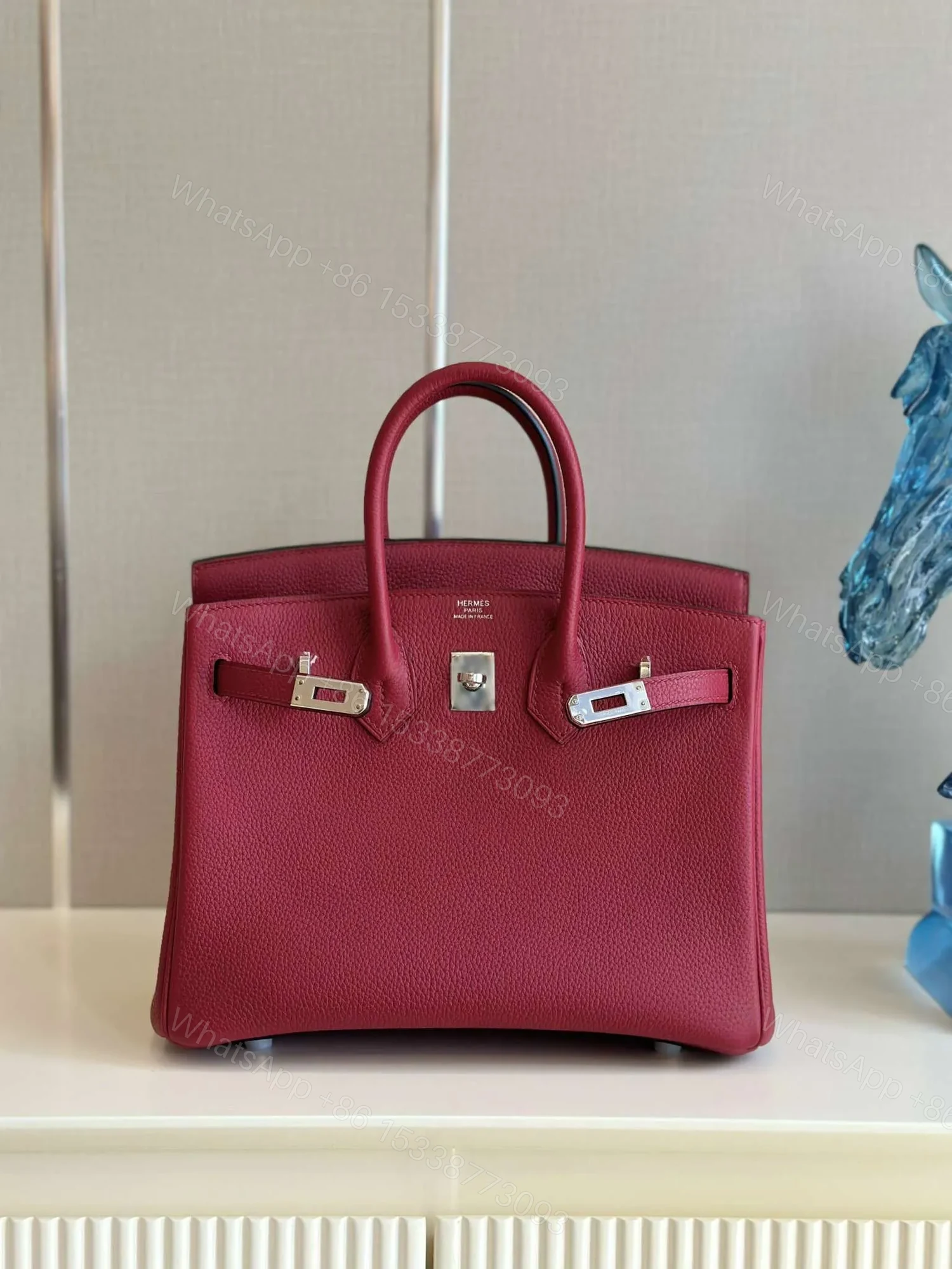 View 6 of HN PHW Da Togo Handbags Dark Red 25cm