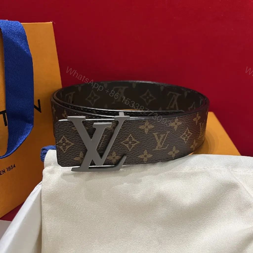View 9 of Monogramed Leather Belt: Subtle Luxury, Everyday Elevation