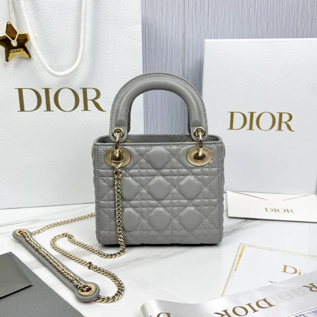 View 4 of Quilted Satchel Minimalist Gold Chain Crossbody Style Deluxe Compact