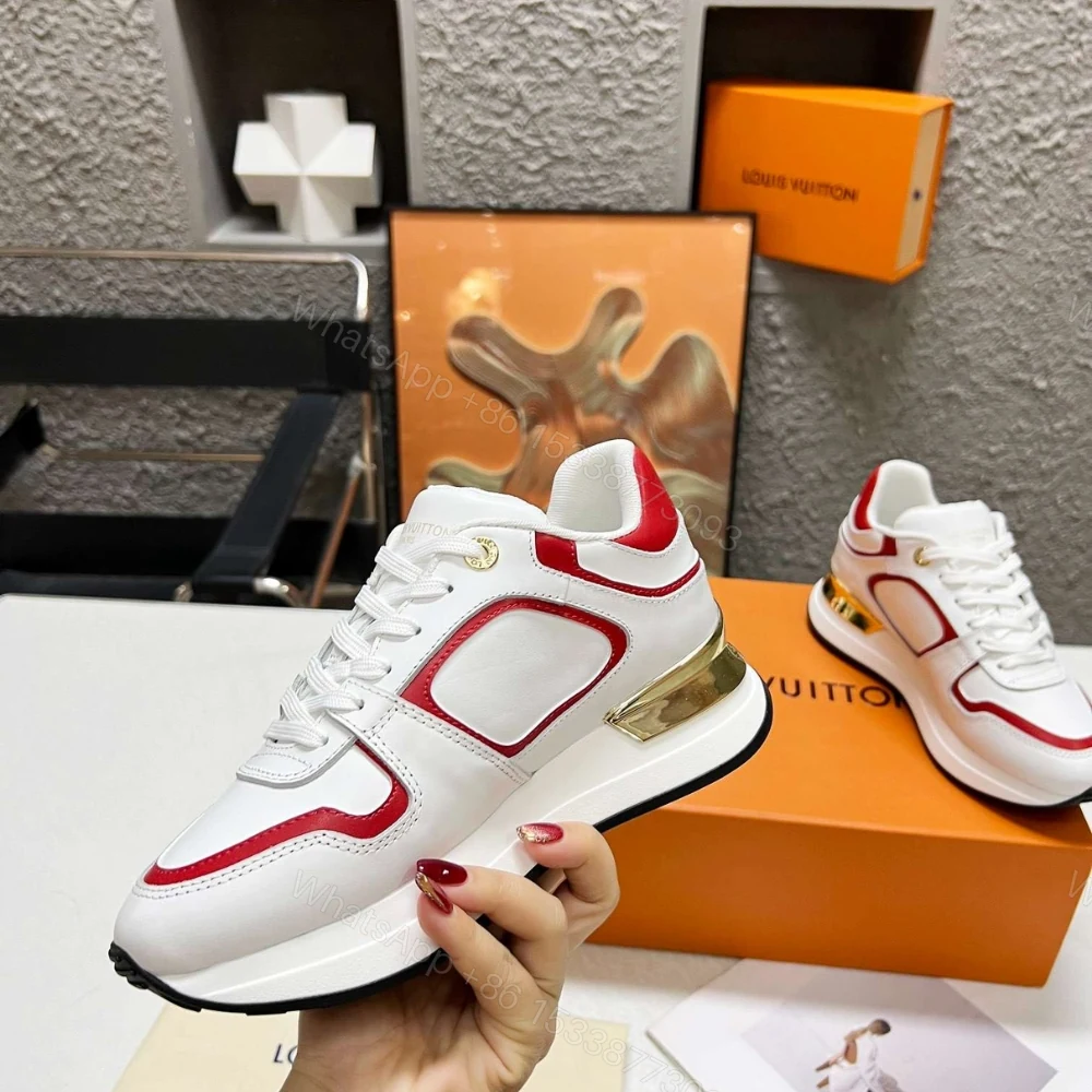 View 5 of Louis Vuitton Neo Run Away Sneaker White And Red