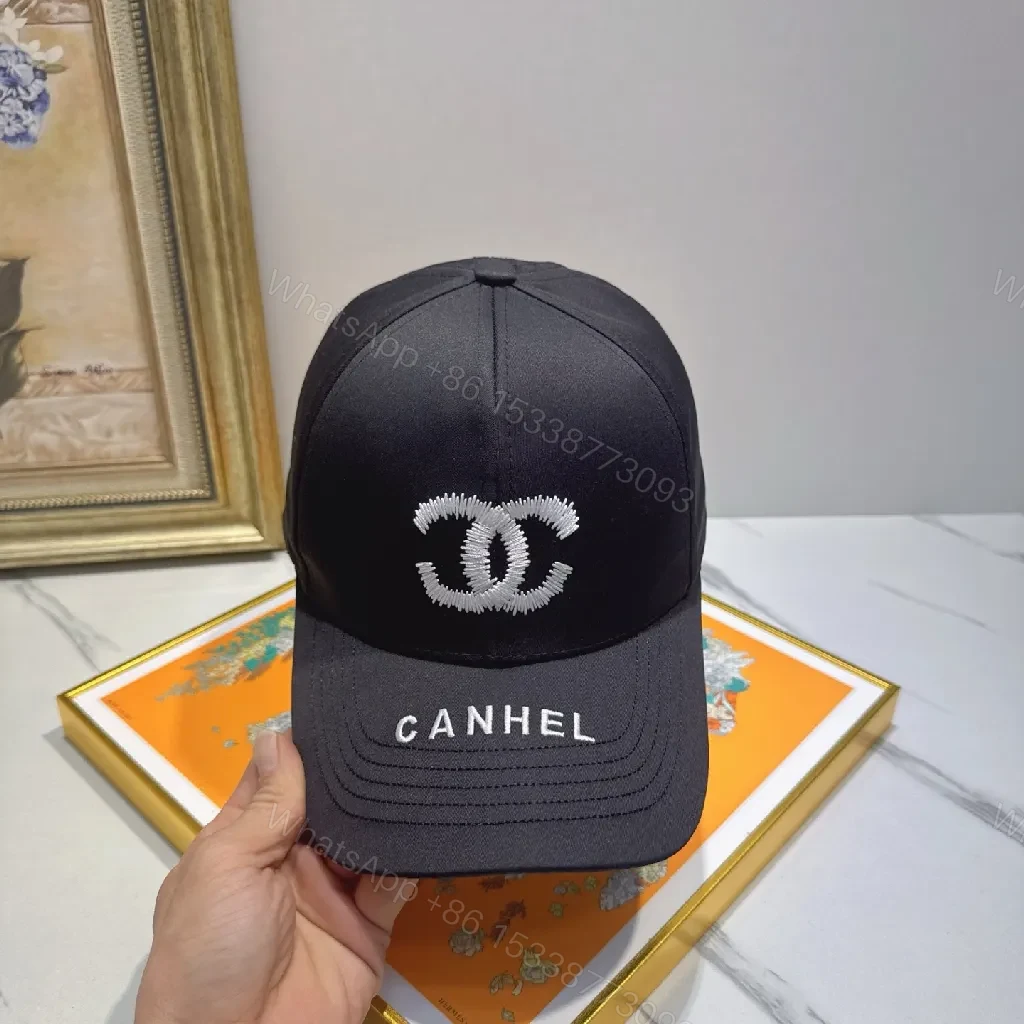 View 7 of Jet-Black Cap: Premium Embroidered, Structured Crown, Everyday Luxe