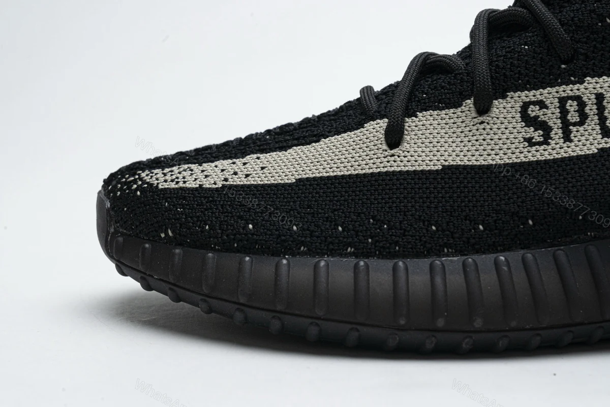View 3 of (OG)Adidas Fake Yeezy 350 V2 Core BlackWhite Real Boost BY1604