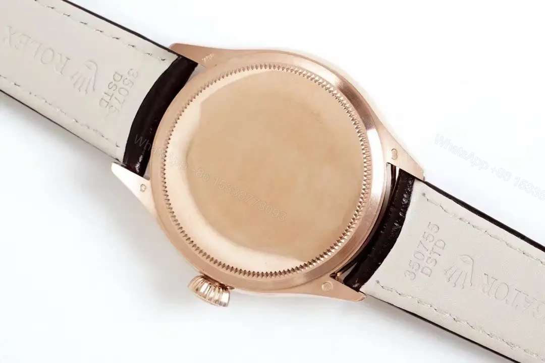 View 9 of Refined cellini black dial replica 39MM Everose Gold 50515-0010