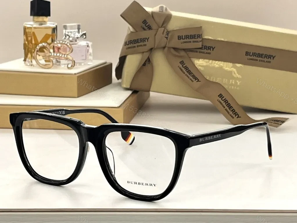 View 4 of Burberry Square Tortoiseshell Acetate Eyewear Frames
