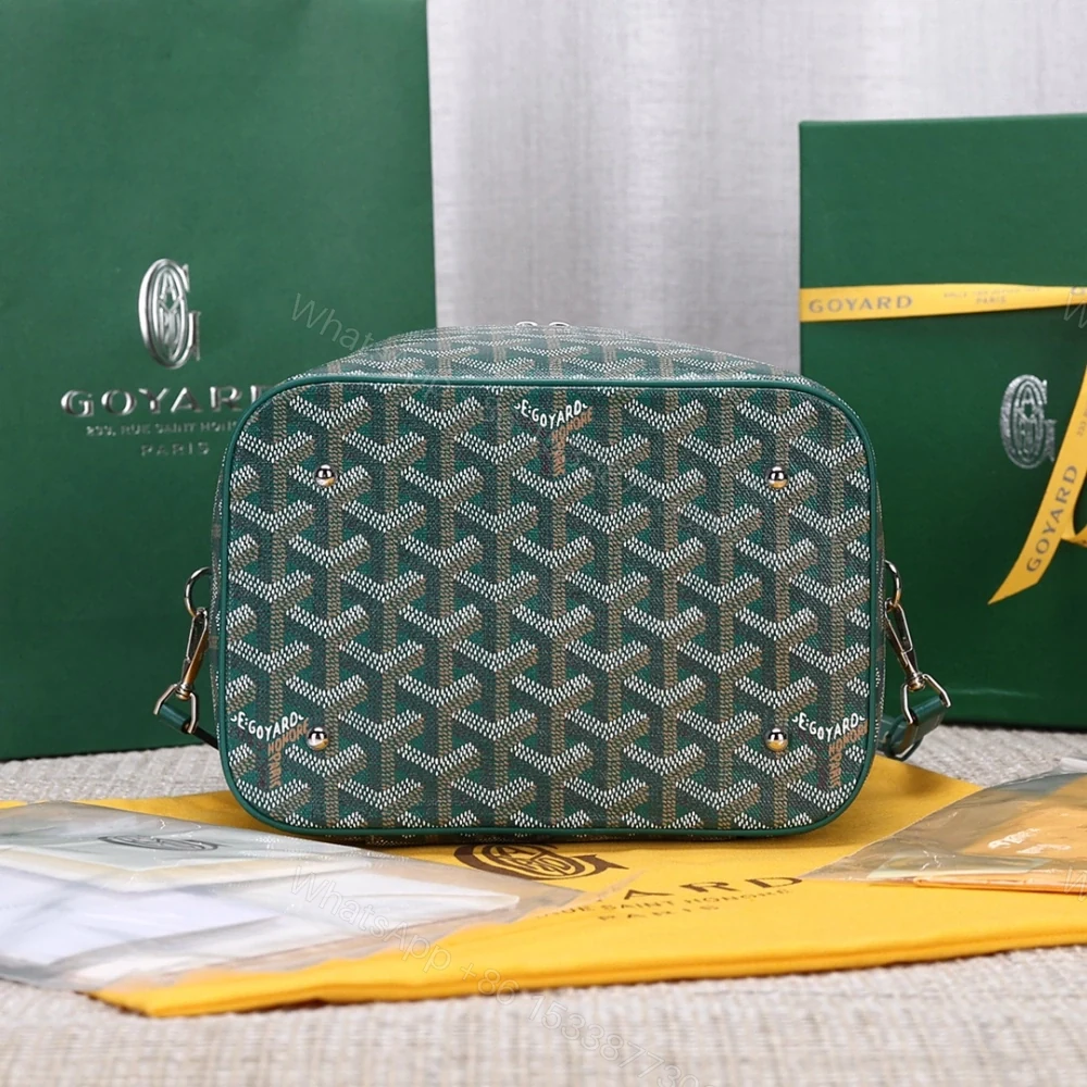 View 5 of 高仿Goyard*Muse系列MUSEVA7單價盒子包綠色免檢版
