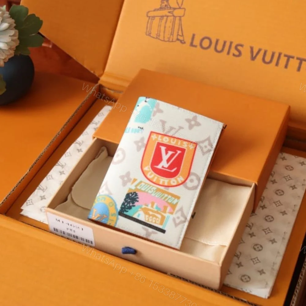 View 2 of Louis Vuitton Passport Cover Monogram Dune 14Cm M14621
