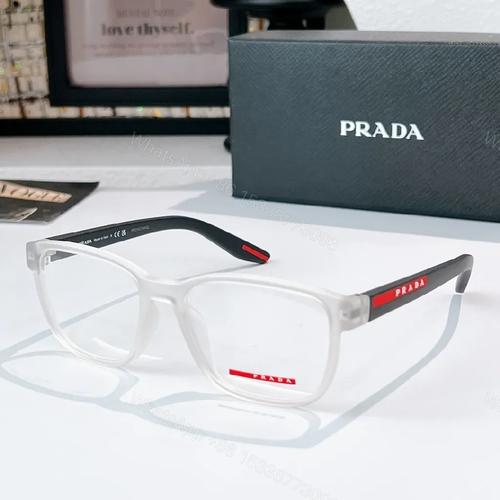 View 6 of Matte Black Prada Sunglasses – Subtle Metal Accents, Polarized UV