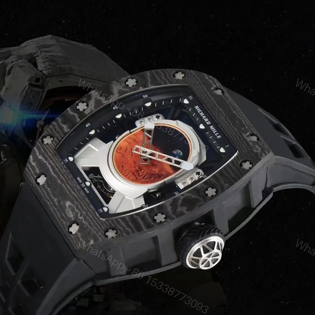 View 5 of Richard Mille RM52-05 Pharrell Williams Mars Tourbillon Watch RM52-MARS