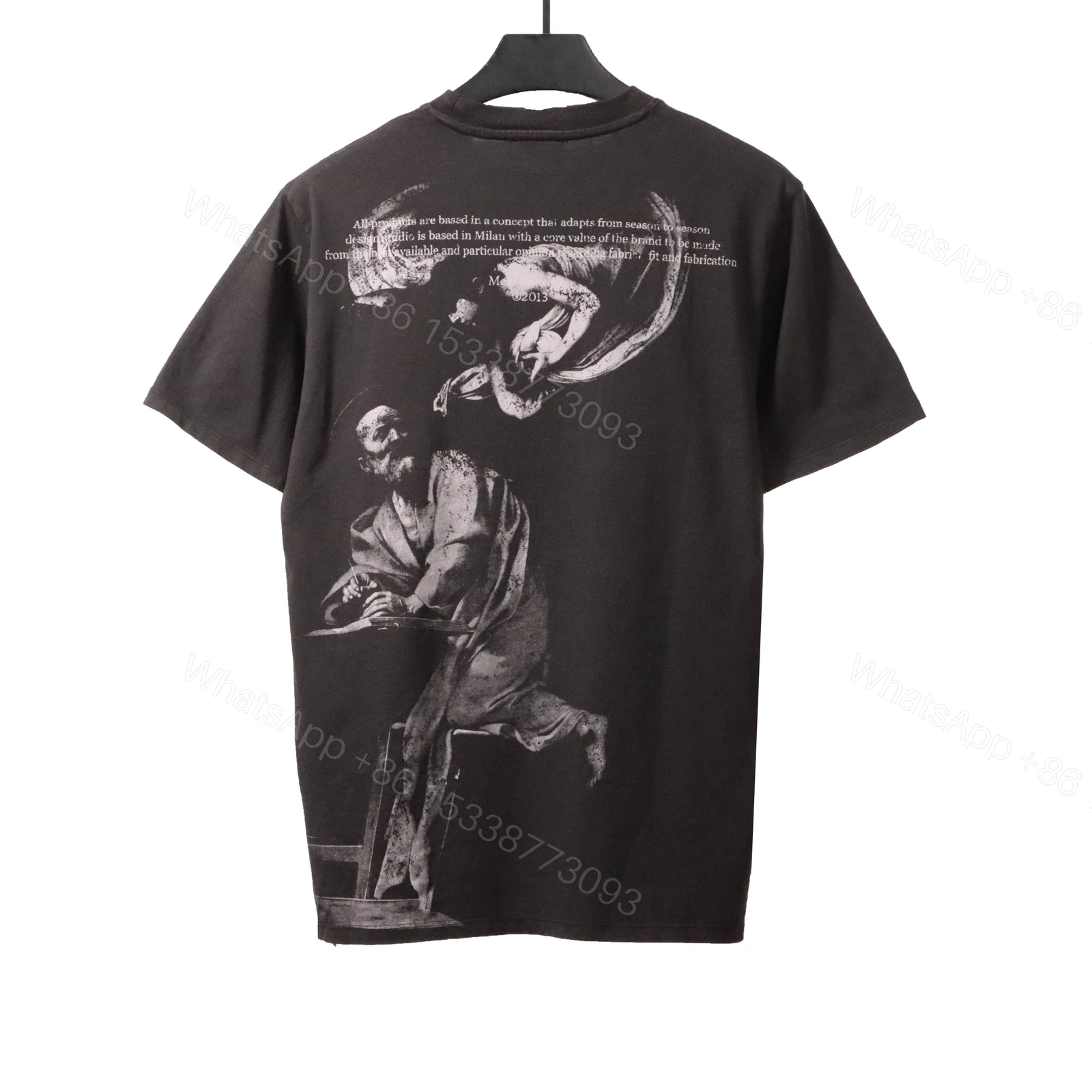 Off White Matthew Skate Logo Print T-Shirt — view 1