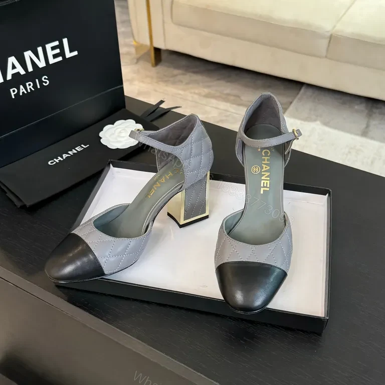 View 9 of Chanel-Style Quilted Mary Jane Pumps: All-Day Comfort