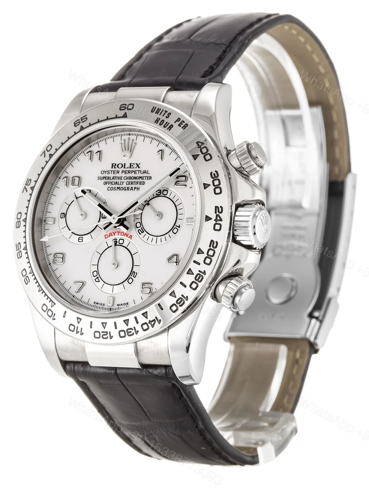 View 2 of Replica Rolex Daytona White Dial 116519
