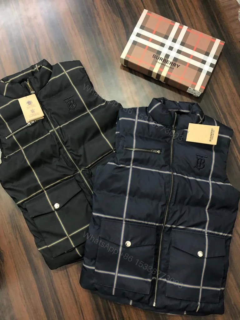 First Copy Burberry Half Sleeves Puffer Jacket — view 1