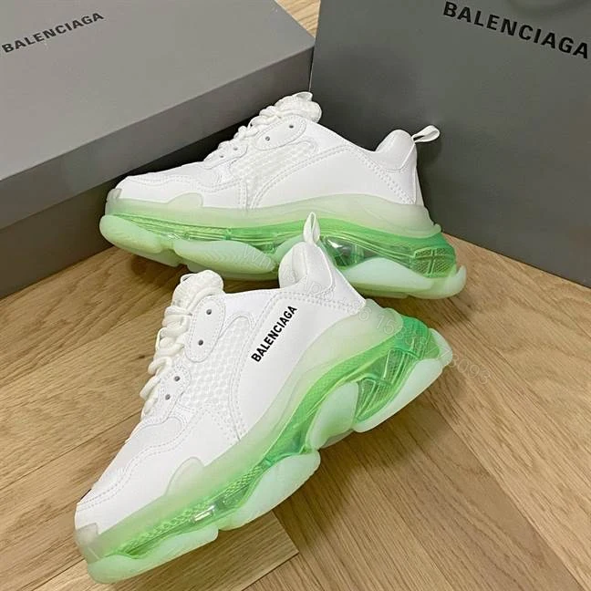 View 7 of BALENCIAGA MEN’S TRIPLE S SNEAKER CLEAR SOLE – BB190