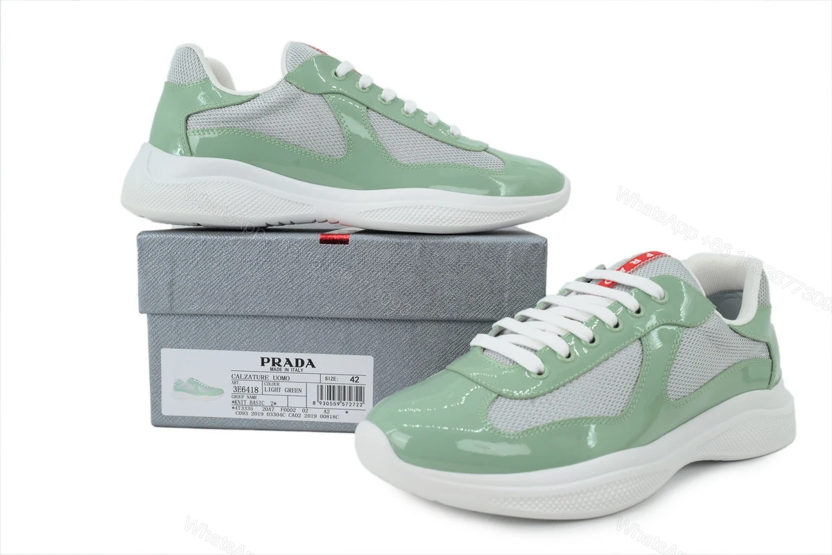 View 6 of Prada Sneakers Light Green