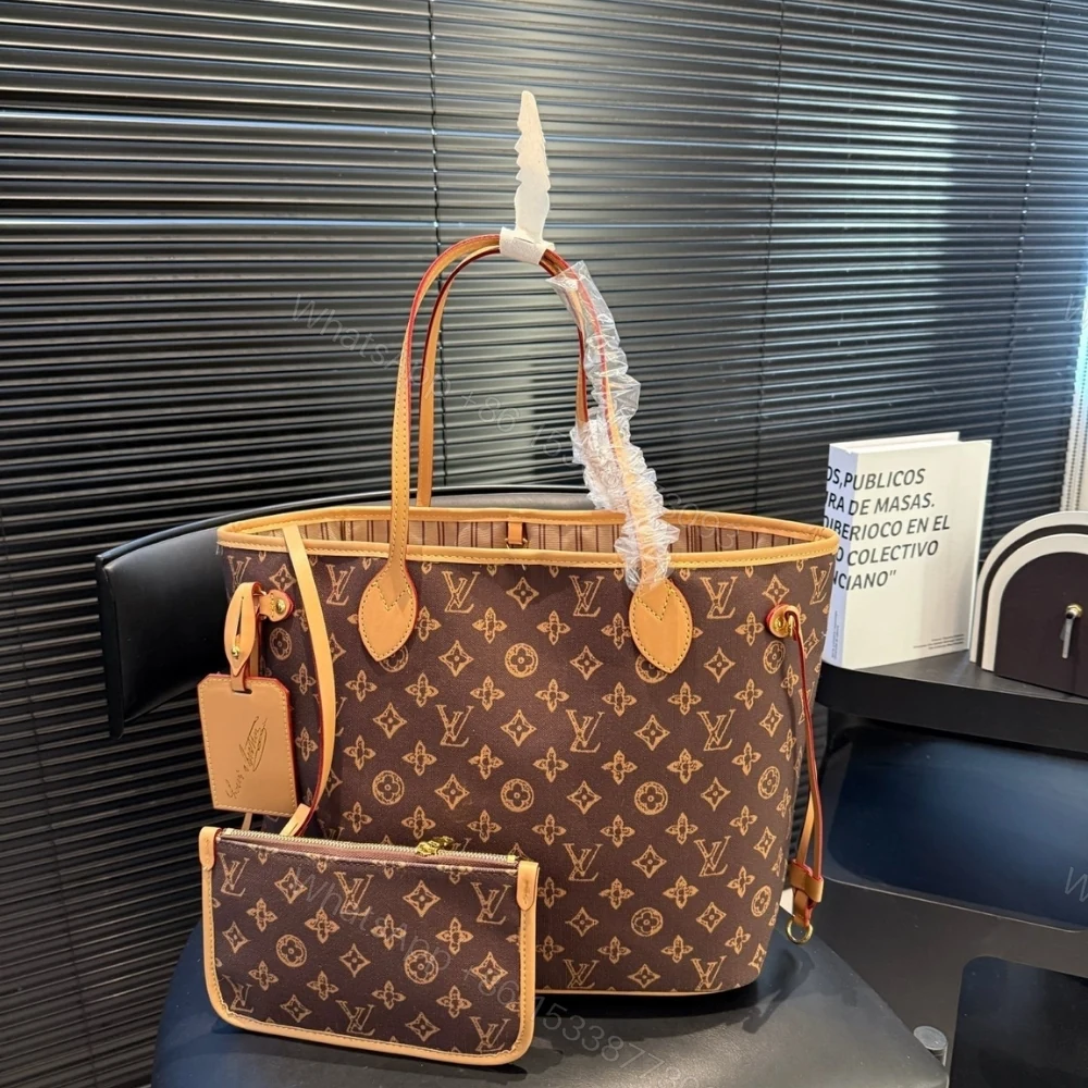 View 2 of Louis Vuitton Neverfull MM Monogram Origine Ebène 31Cm