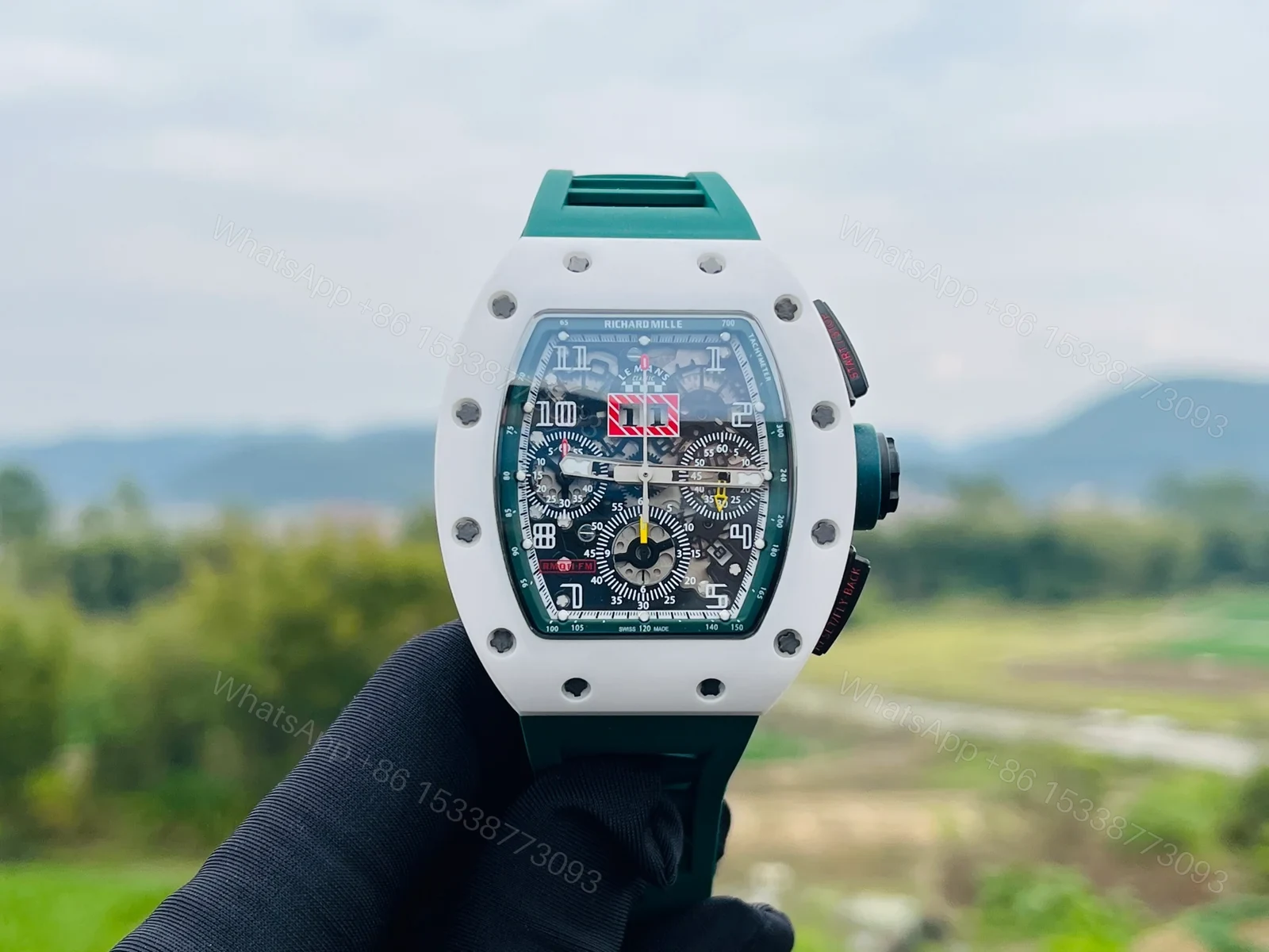 Richard Mille RM011-FM Stainless Steel F1 Flyback Chronograph WatchRM011-FM-SS-004 — view 1