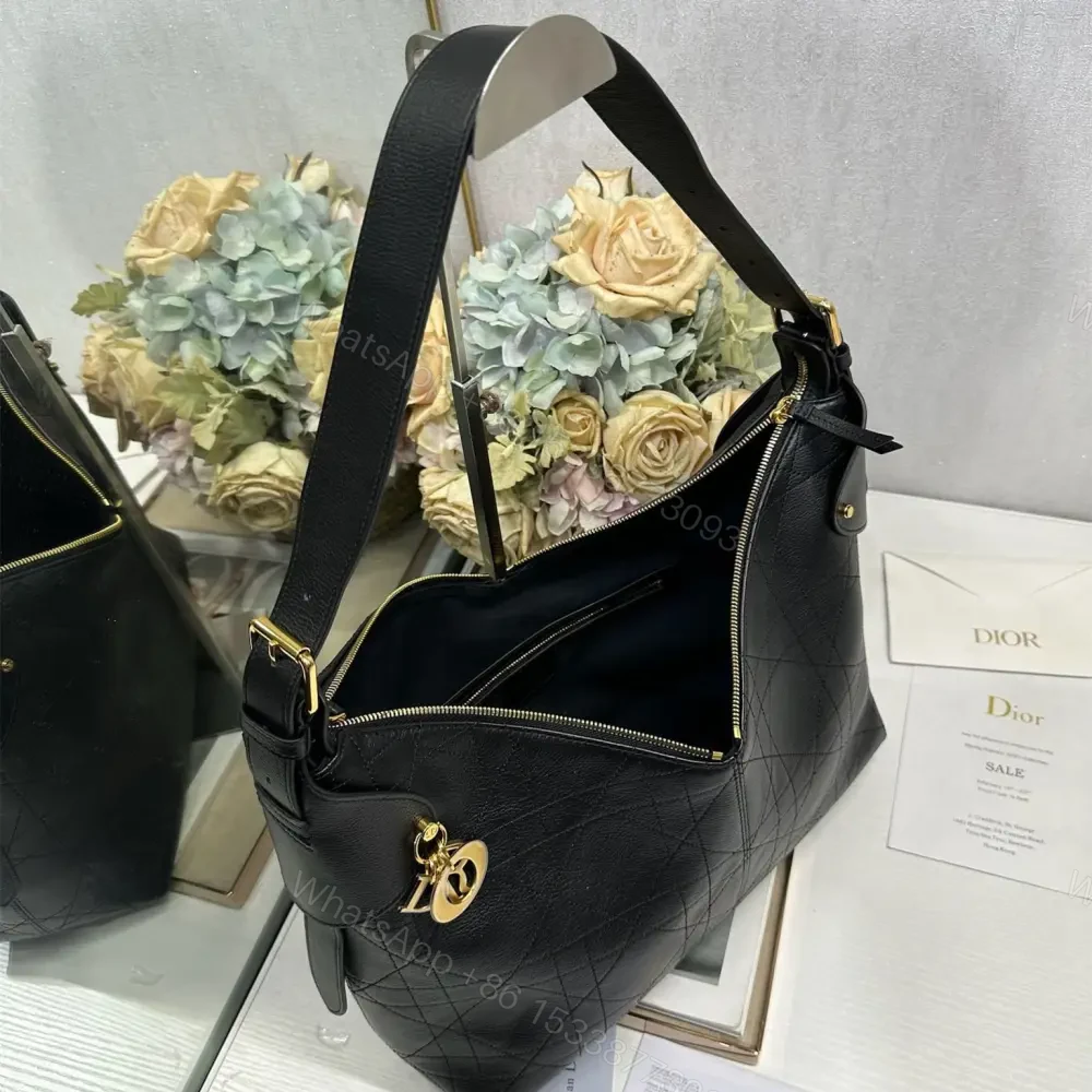View 7 of 高仿Dior*Voyage系列M284M902小牛皮單肩包大號黑色免檢版