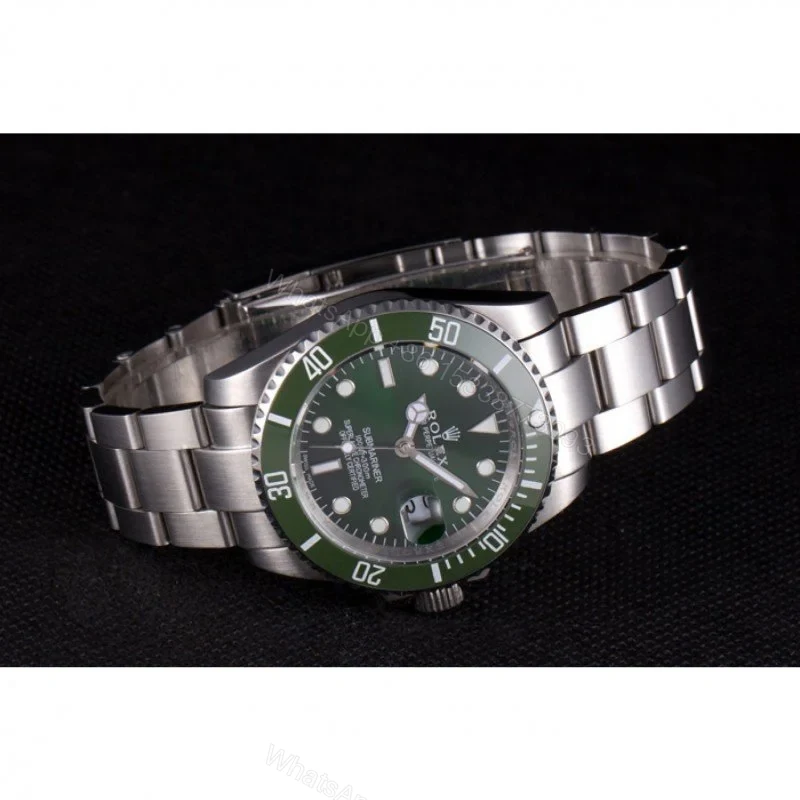 View 4 of Superclone Rolex Submariner Green Dial Mechanism-SRL51