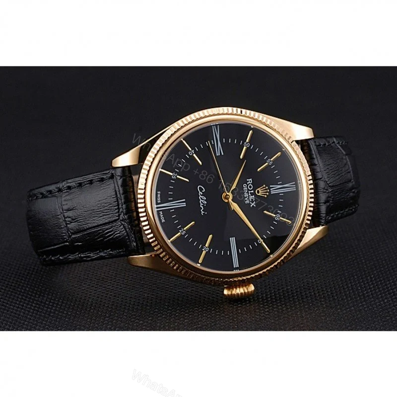 View 5 of Replica Rolex Cellini Black Dial 622832