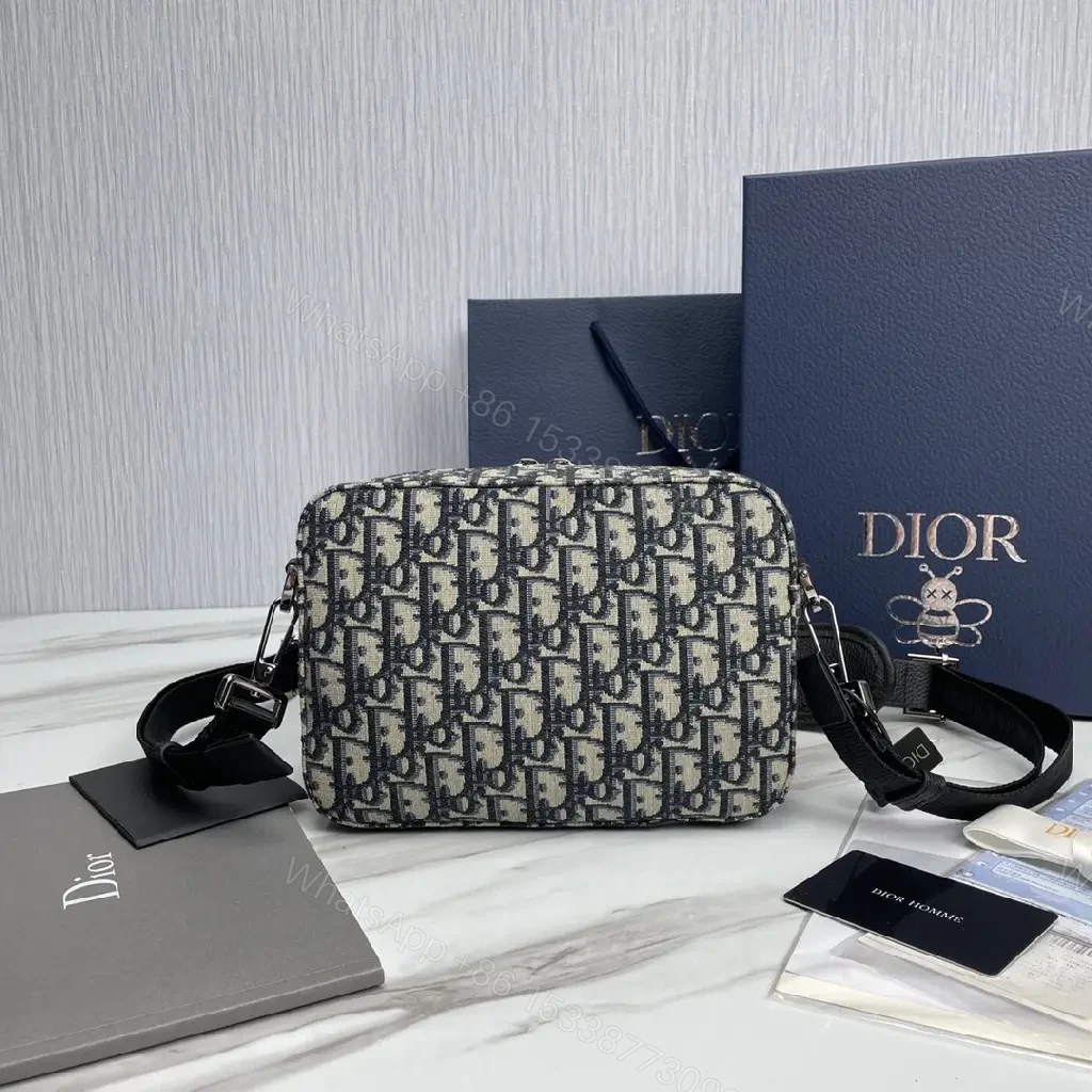 View 7 of Monogram Crossbody: Grayscale Luxe, Hidden Utility, Compact Style