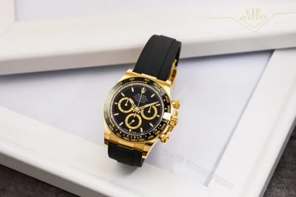 View 4 of Daytona 126518 40mm Gold/Black Dial Super Clone