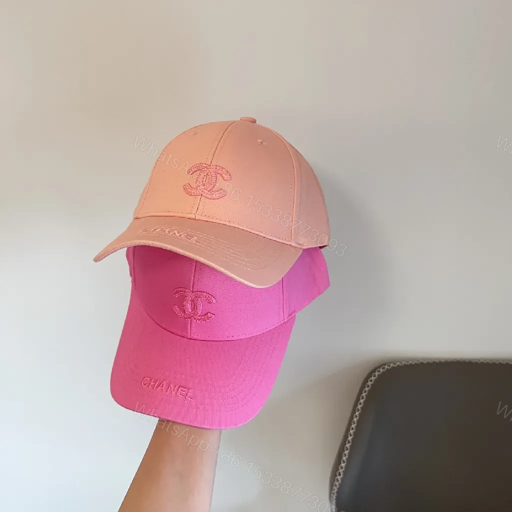 View 6 of Vivid Pink Cap: Premium Cotton-Blend, Embossed Logo, Luxe Everyday Style
