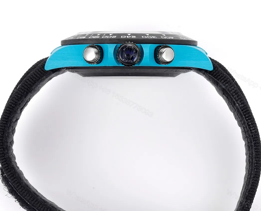 View 5 of Clean Factory TW Rolex Daytona Carbon Fiber Blue Watch