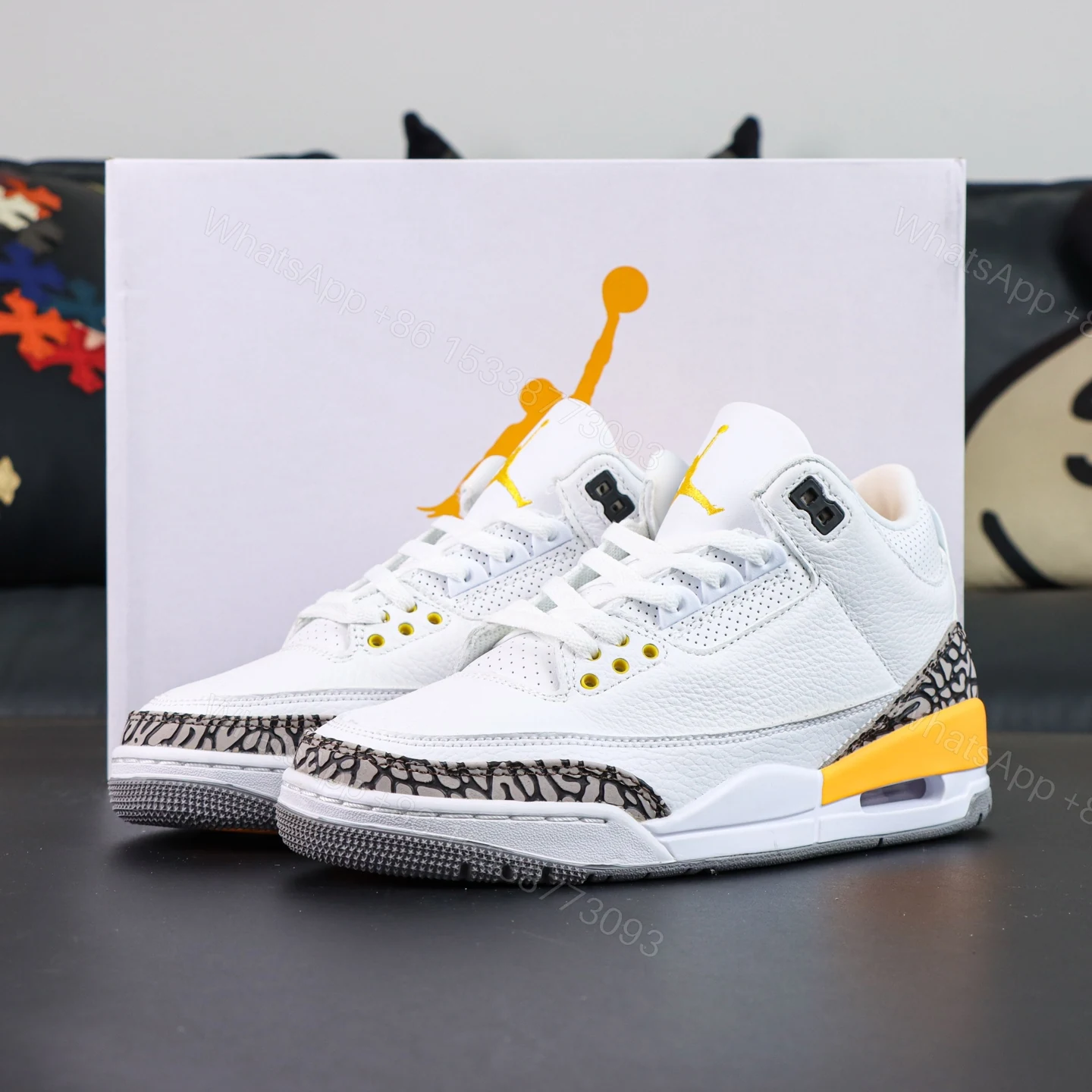 Jordan 3 Retro Laser Orange — view 1