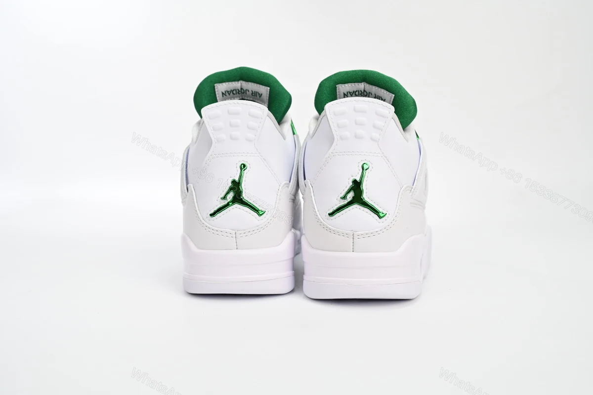 View 3 of Air Jordan 4 Retro “Metallic Green” CT8527-113