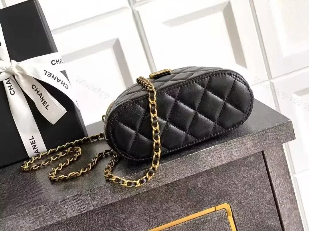 View 3 of Quilted Mini Bag with Suede Panel: Chic, Compact Luxury
