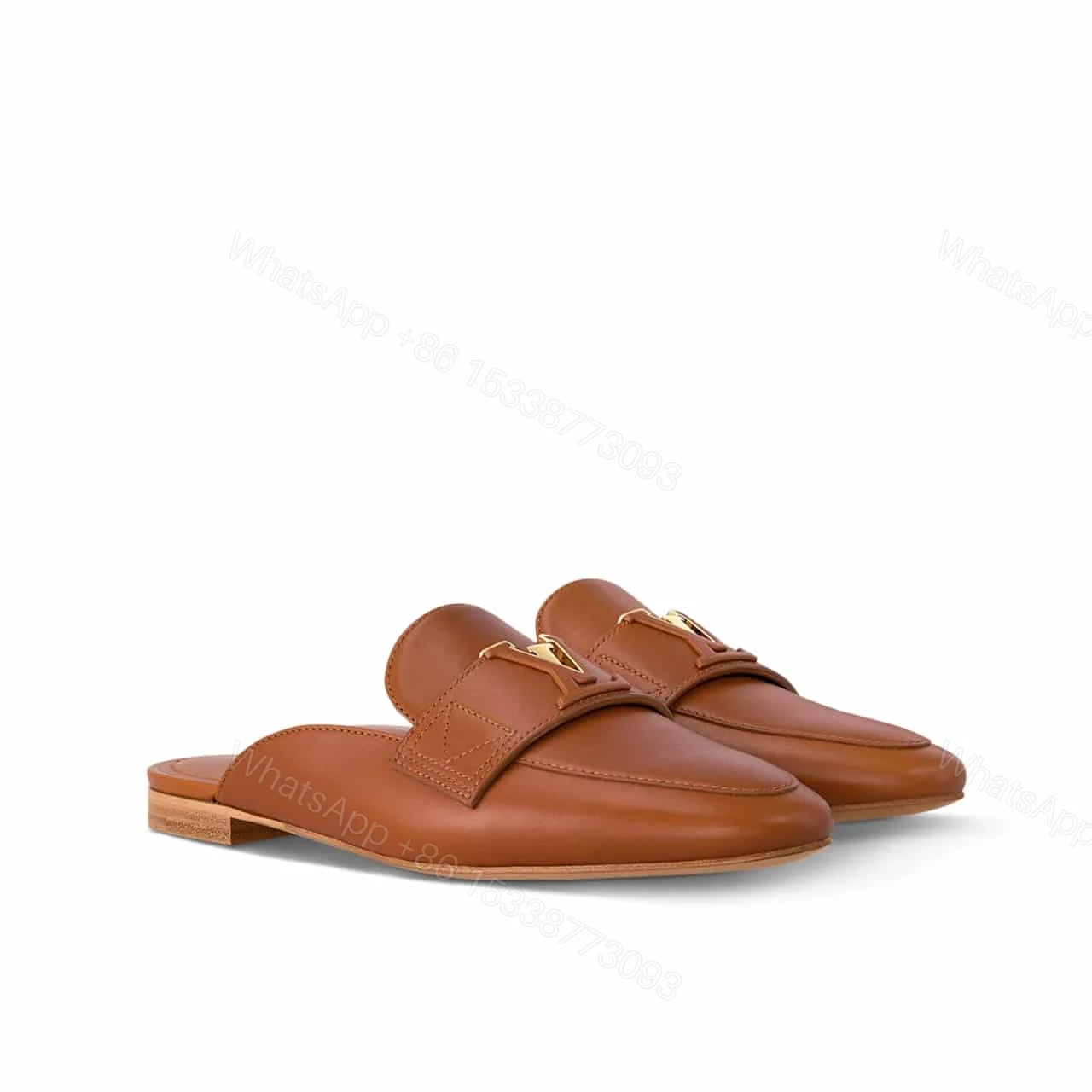 LOUIS VUITTON MARE OPEN BACK LOAFER COGNAC 1ACH7J — view 1