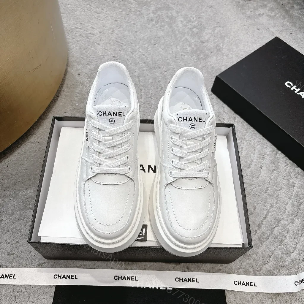 View 9 of Minimalist-Chic White Trainers: Structured, Comfort, Luxe-Ready Sneakers
