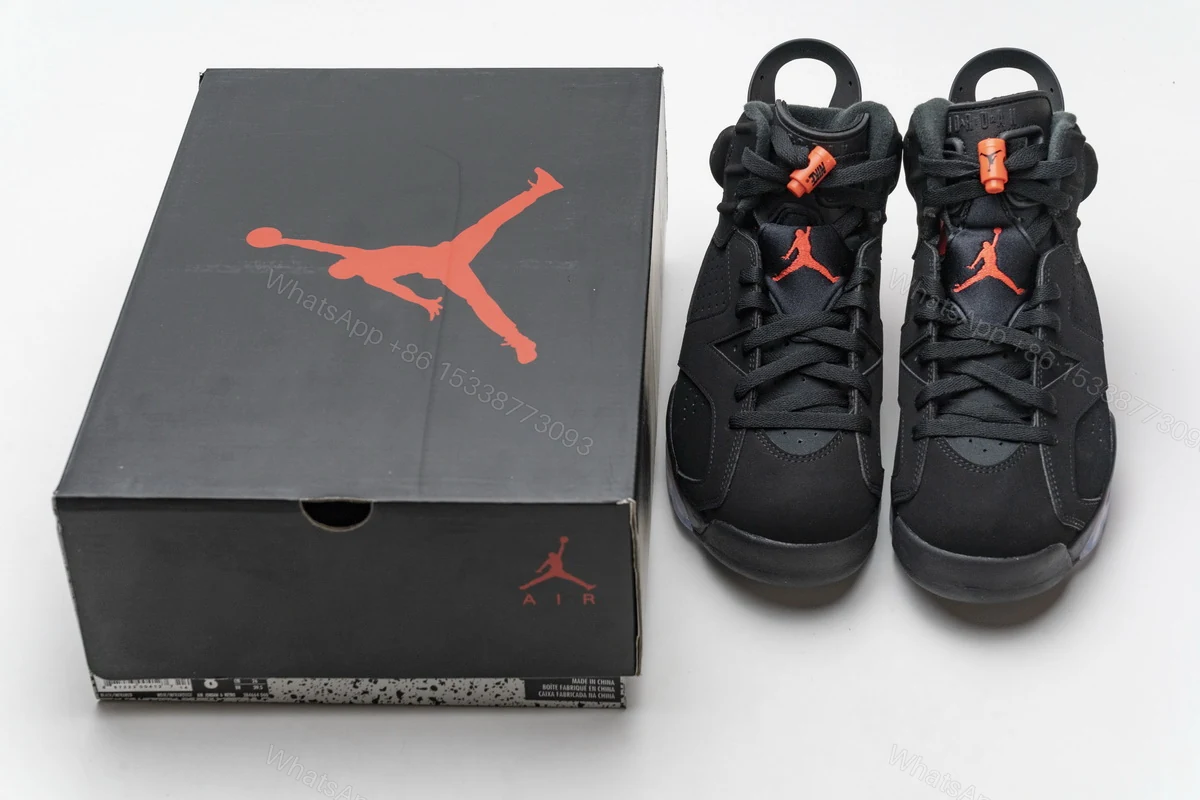 Air Jordan 6 Black Infrared 384664-060 — view 2