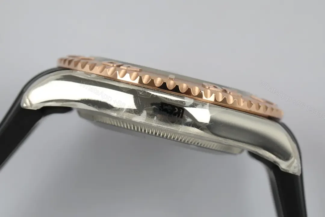 View 5 of BT Factory Clean Factory Rolex Yacht-Master 40 Black Rose Gold