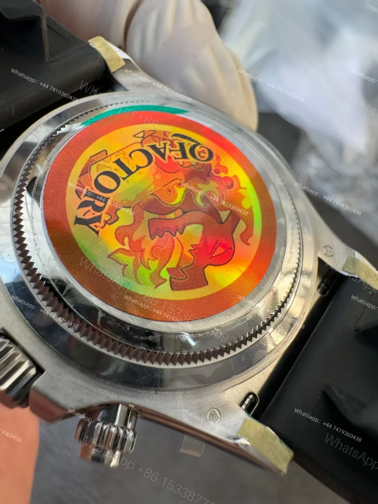 View 11 of Rolex Super Clone Daytona M126519LN-0007 Meteorite Dial 4131 Movement