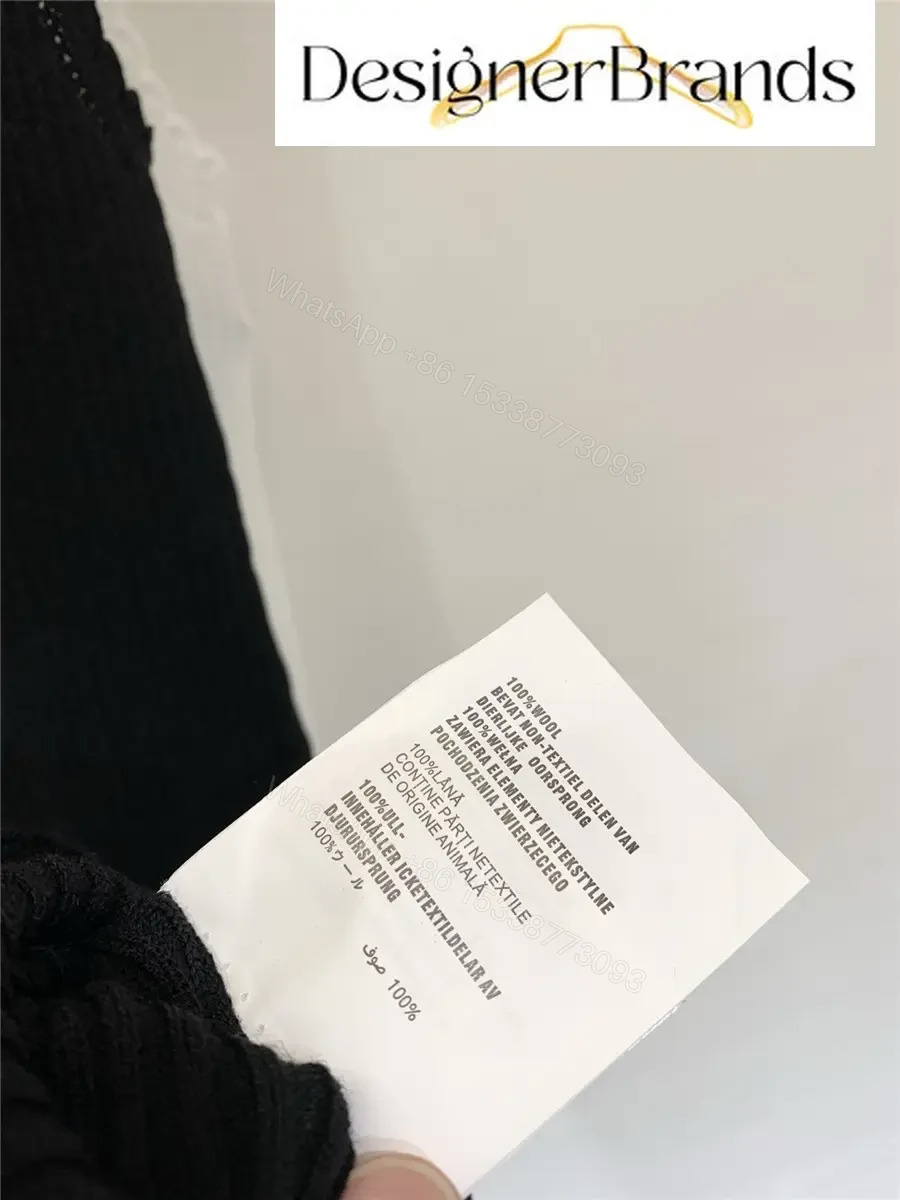 View 6 of Prada Black Ribbed Tank Top with Lace Trim
