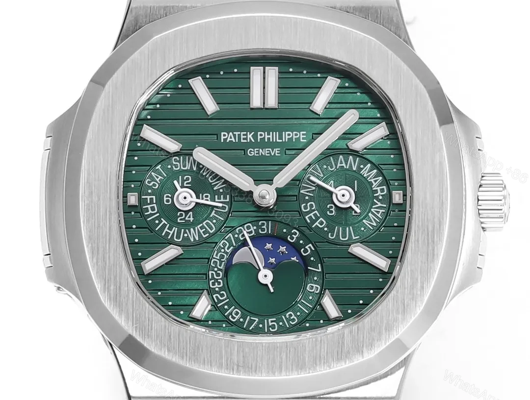 View 2 of Patek Philippe Green Nautilus Watch